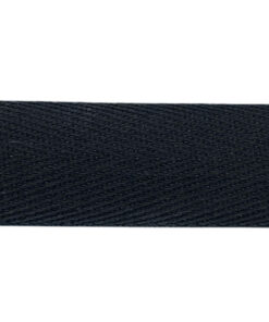 Gewebeband / Köperband 20 mm - schwarz