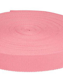 Gurtband 32 mm - Baumwolle rosa