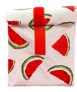 Lunch-/ Wetbag - Melone weiss / rot