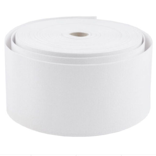 Albstoffe Hamburger Liebe Performance Gummiband 70 mm - weiss