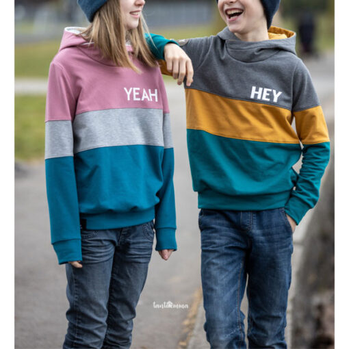 Papierschnittmuster Pulli Toni Gr. 74-164 - Fadenkäfer