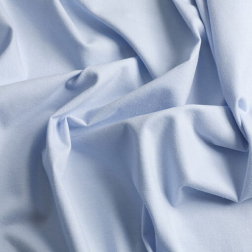 Jersey Baumwolle - "Gitte" uni - hellblau