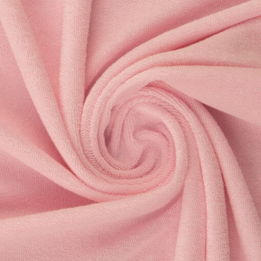 Frottee - uni - rosa