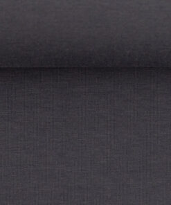 Jersey Baumwolle - "Vanessa" - uni anthrazit HW