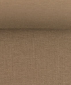 Jersey Baumwolle - "Vanessa" - uni karamell
