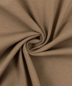 Jersey Baumwolle - "Vanessa" - uni karamell