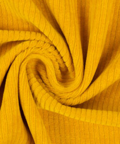 Stretchcord Jersey Nicky - "Juna" - goldgelb