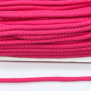 Baumwollkordel 9 mm - pink