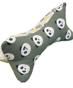 Leseknochen / Nackenkissen - Panda grün