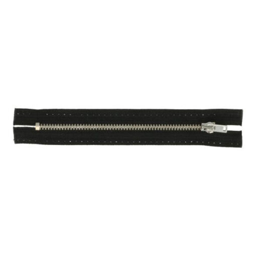 Hosenreissverschluss OPTI 4.2 mm 12 cm - schwarz / nickel