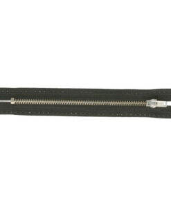 Hosenreissverschluss OPTI 4.2 mm 10 cm + 12 cm - dunkelgrau / nickel