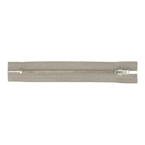 Hosenreissveschluss OPTI 4.2 mm 14 cm - hellgrau