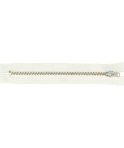 Hosenreissveschluss OPTI 4.2 mm 14 cm - weiss / nickel