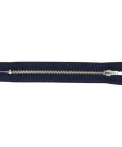 Hosenreissverschluss OPTI 4.2 mm 12 cm - dunkelblau / nickel