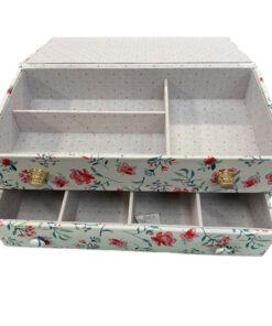 Nähkasten von DMC 31 x 16 x 12.5 - Blumen