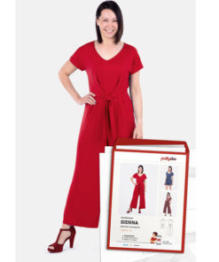 Papierschnittmuster Jumpsuit "Sienna" Damen Gr 32-54 - Pattydoo