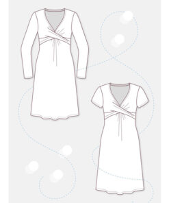 Papierschnittmuster Jerseykleid 