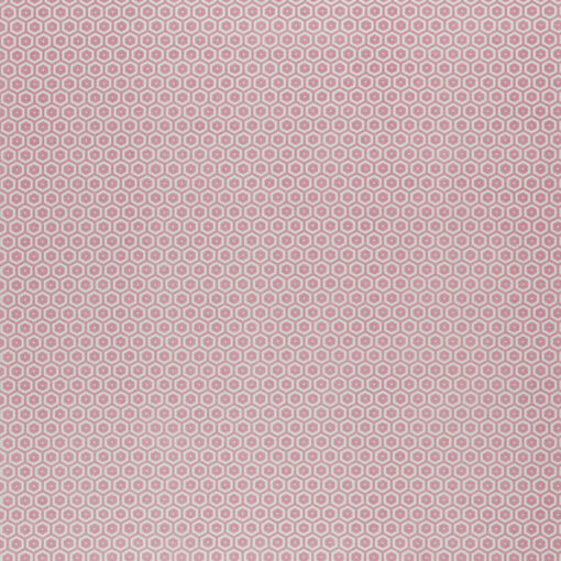 beschichtete Baumwolle - "Lennart" - Honigwabe - rosa