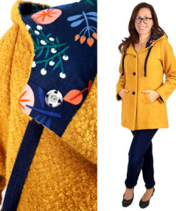 Papierschnittmuster Parka Alex Damen Gr 32-58 - Fadenkäfer