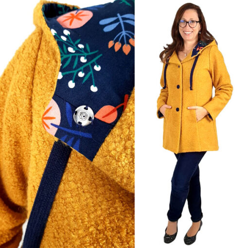 Papierschnittmuster Parka Alex Damen Gr 32-58 - Fadenkäfer