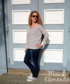 Papierschnittmuster Pullover Casual Oversize Damen Gr. 32 - 58 - Fadenkäfer