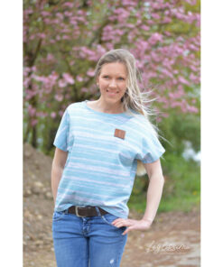 Papierschnittmuster Shirt Fly Damen Gr 32-58 - Fadenkäfer