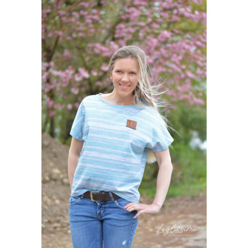 Papierschnittmuster Shirt Fly Damen Gr 32-58 - Fadenkäfer