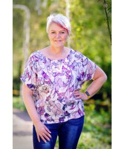 Papierschnittmuster Shirt Fly Damen Gr 32-58 - Fadenkäfer