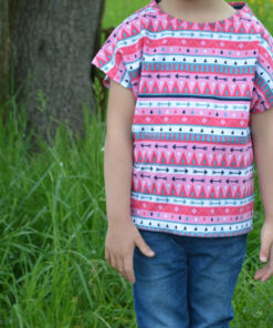 Papierschnittmuster Fly Shirt Kinder Gr 74-164 - Fadenkäfer