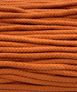 Baumwollkordel 8 mm - terracotta