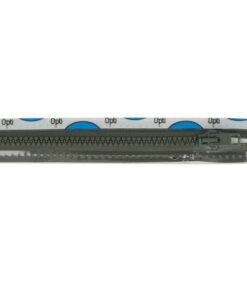 Krampenreissverschluss 5 mm OPTI - teilbar - mittelgrau 70 cm