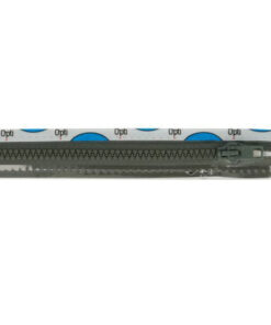Krampenreissverschluss 5 mm OPTI - teilbar - dunkelgrau 65 cm