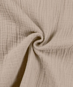 Double Gauze/ Musselin - uni - beige