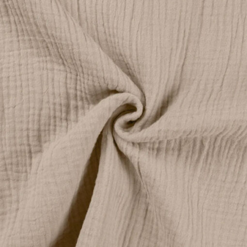 Double Gauze/ Musselin - uni - beige