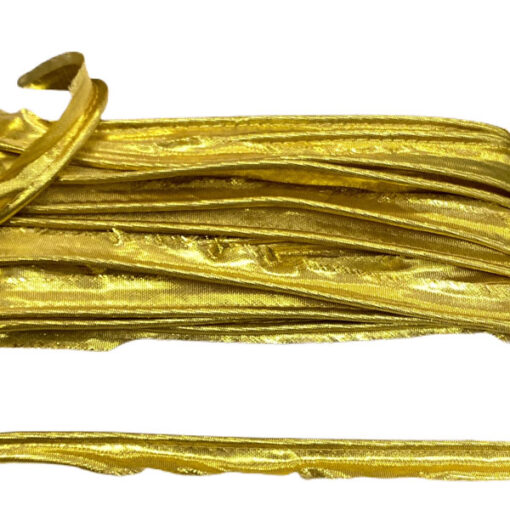 Paspelband 15 mm - gold lurex