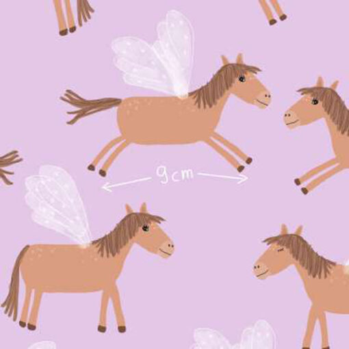 Sommersweat - "Susi" Pony - flieder