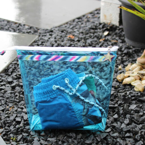50cm Stück Nähfolie  - "Vista" - pink – Bild 7