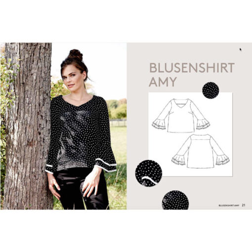 Blusenshirts nähen - Topp 8154