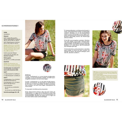 Blusenshirts nähen - Topp 8154