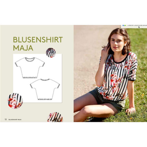 Blusenshirts nähen - Topp 8154
