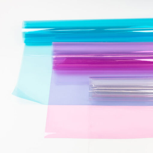 50cm Stück Nähfolie  - "Vista" - pink – Bild 3
