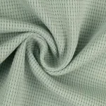 Waffeljersey Baumwolle - "Clarissa" - uni mint
