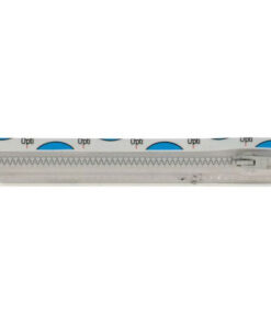 Krampenreissverschluss OPTI 5 mm - teilbar - lichtgrau 55 cm