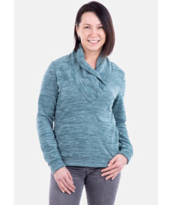 Papierschnittmuster Pullover mit Schlakragen 
