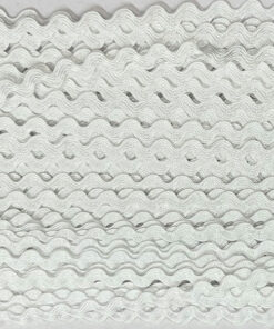 Zackenlitze 3 mm - weiss