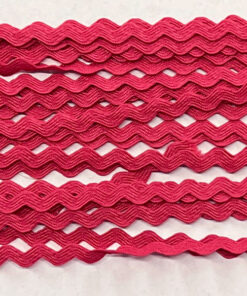 Zackenlitze 4 mm - pink