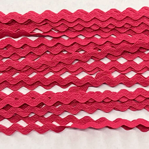 Zackenlitze 4 mm - pink