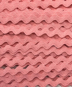 Zackenlitze 4 mm - rosa