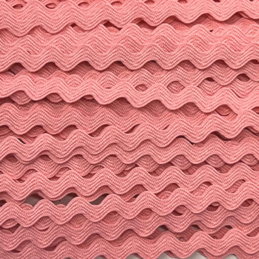 Zackenlitze 4 mm - rosa