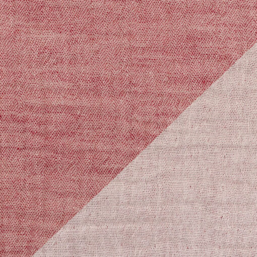 DIY Musselintuchset - burgundy meliert